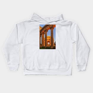 Palace of Fine Art Columns Kids Hoodie